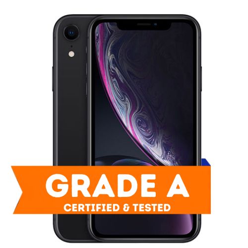 Apple iPhone Xr 128GB Black, Pre-owned, A grade - Promarket.lv